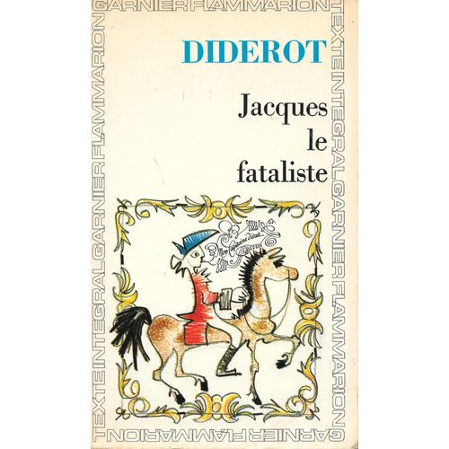 Jacques Le Fataliste   de Diderot  Format Poche 