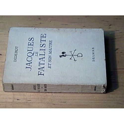 Jacques Le Fataliste Et Son Maitre   de Diderot  Format Broch 