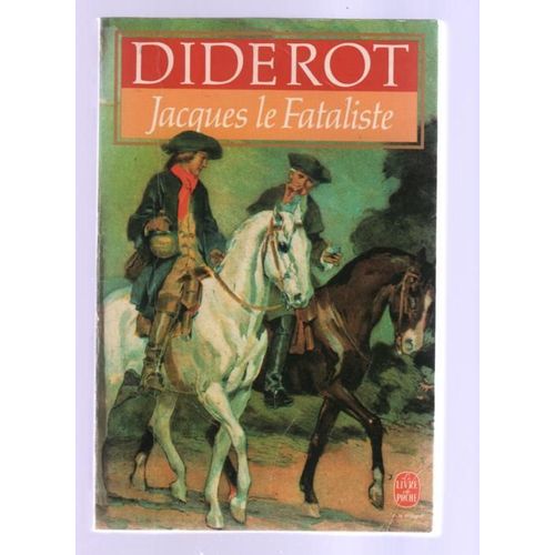 Jacques Le Fataliste   de DIDEROT  Format Poche 