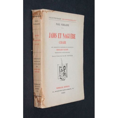 Jadis Et Nagure - Chair   de paul verlaine