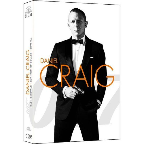 James Bond 007 - Daniel Craig : La Trilogie : Casino Royale + Quantum Of Solace + Skyfall - Pack