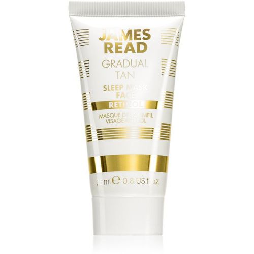 James Read Gradual Tan Sleep Mask Masque De Nuit Auto-Bronzant Visage Au Rtinol 25 Ml