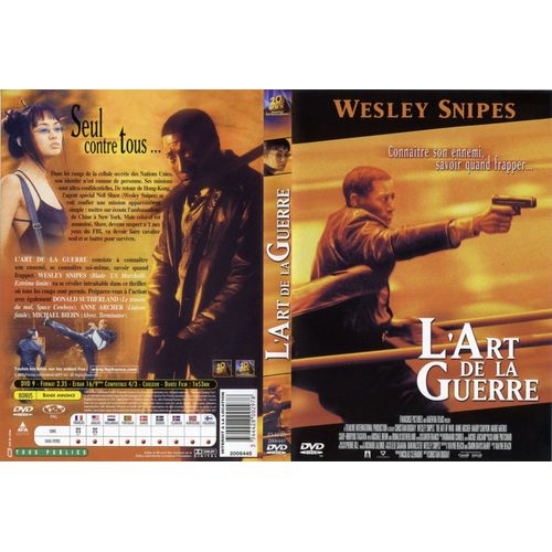 Jaquette Dvd - L'art De La Guerre