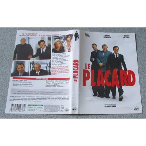 Jaquette Dvd Le Placard Film De Francis Veber Avec Daniel Auteuil