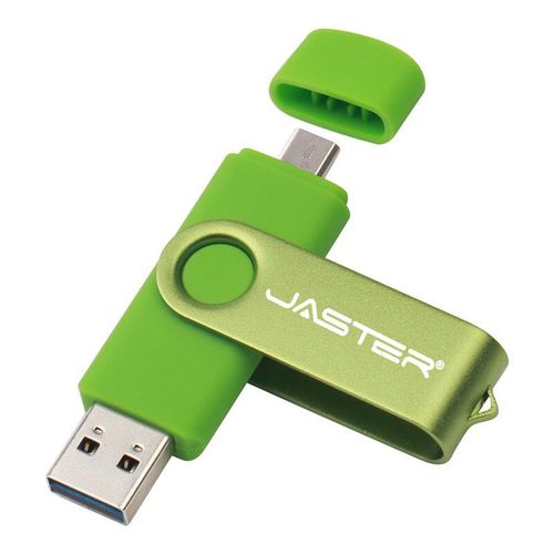 JASTER-Cl USB 2.0 OTG pour smartphone,tablette,PC,4 Go,8 Go,16 Go,32 Go,64 Go,interface micro procureur,capacit - Green-16 GO