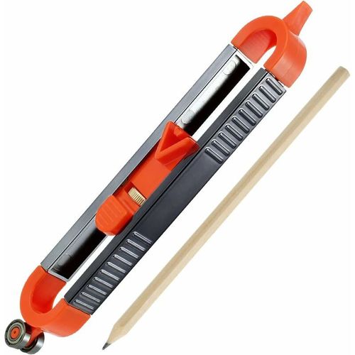 Jauge De Contour Rg Avec Serrure, Rg De Traage De Profil Avec Crayon, Rg De Contour Pour Copier Avec Prcision Formes Irrgulires, Jauge De Duplication De Contour Pour Travail Du Bois