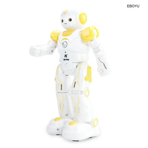 JAUNE - EBOYU JJR/C JJRC R12 Cady Wiso RC Robot dansant, musique, clairage LED, jouet ducatif pour enfants, cadeau