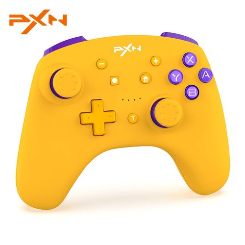 Jaune - Manette Sans Fil Pxn 9607x, Support De Rveil Ndavid Amiibo, Manettes De Jeu Pour Nintendo Switch Lite Switch Oled Pc Windows Ios 16