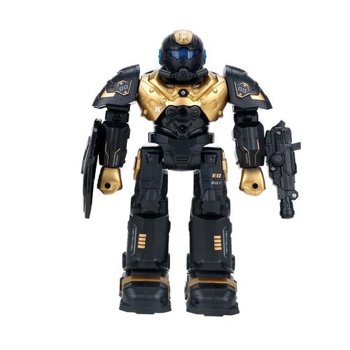 JAUNE - Robot radiocommand  programmation intelligente, 60Min, lancement'un Missile, prsentation automatique, Interaction Parent enfant, dtection des gestes, jouets RC