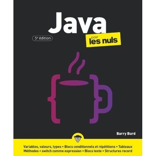 Java Pour Les Nuls    Format Beau livre 