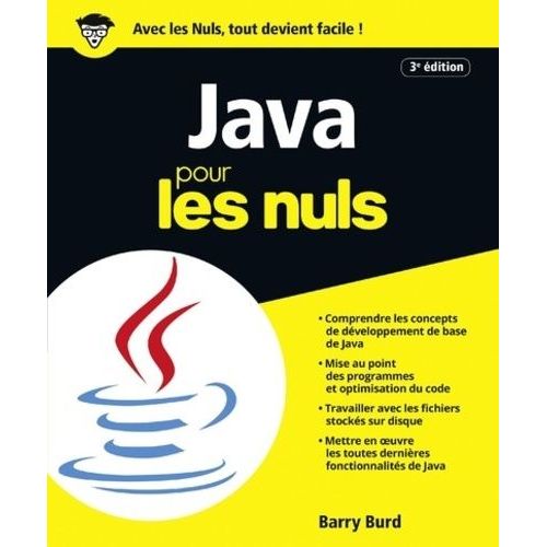 Java Pour Les Nuls    Format Beau livre 