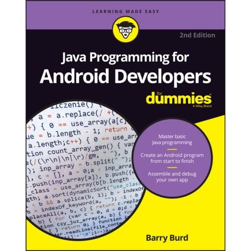 Java Programming For Android Developers For Dummies    Format Broch 