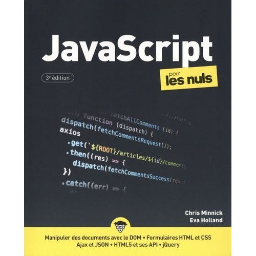 Javascript Pour Les Nuls    Format Grand Format 
