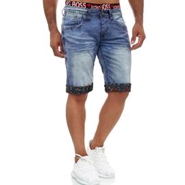 Farfetch Homme Vêtements Pantalons & Jeans Pantalons courts Bermudas Bermuda à logo imprimé 