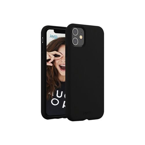 Jaym Classic - Coque De Protection Pour Tlphone Portable - Compatible Magsafe - Compatibilit Avec Magsafe - Silicone - Noir - Pour Apple Iphone 14