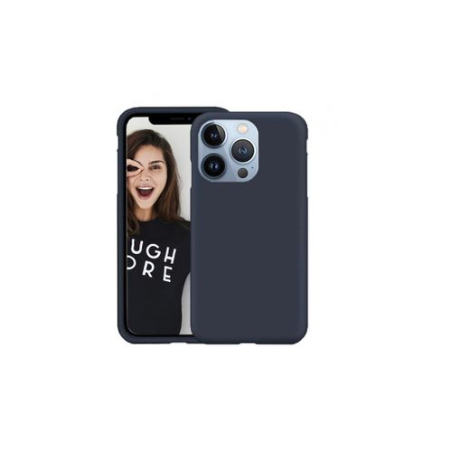 Jaym Classic - Coque De Protection Pour Tlphone Portable - Microfibre - Compatibilit Avec Magsafe - Silicone De Qualit Suprieure - Bleu - Pour Apple Iphone 14 Pro