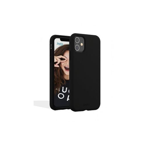 Jaym Classic - Coque De Protection Pour Tlphone Portable - Microfibre - Compatibilit Avec Magsafe - Silicone De Qualit Suprieure - Noir - Pour Apple Iphone 14 Plus