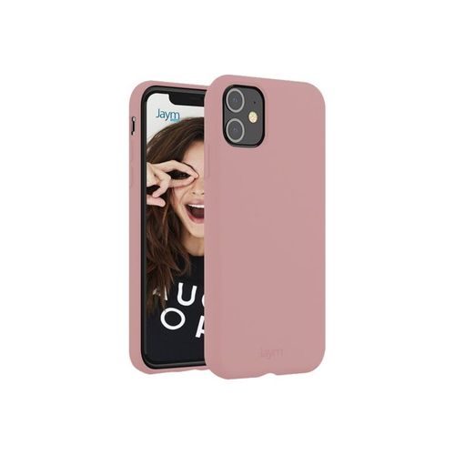 Jaym Classic - Coque De Protection Pour Tlphone Portable - Microfibre - Compatibilit Avec Magsafe - Silicone De Qualit Suprieure - Sable Rose