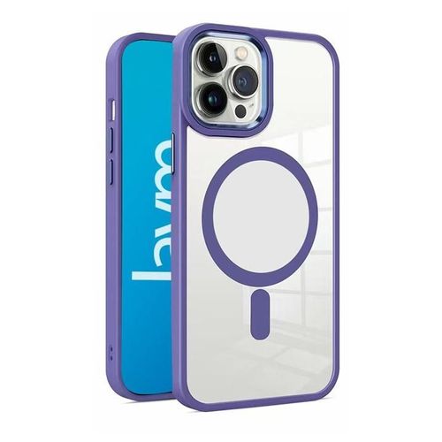 Jaym - Coque De Protection Pour Tlphone Portable - Compatibilit Avec Magsafe - Violet - Pour Apple Iphone 16 Pro Max