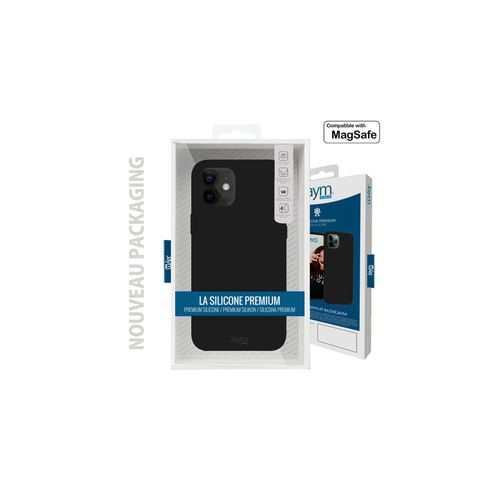 Jaym Classic - Coque De Protection Pour Tlphone Portable - Microfibre - Compatibilit Avec Magsafe - Silicone De Qualit Suprieure - Noir - Pour Samsung Galaxy S25 Ultra