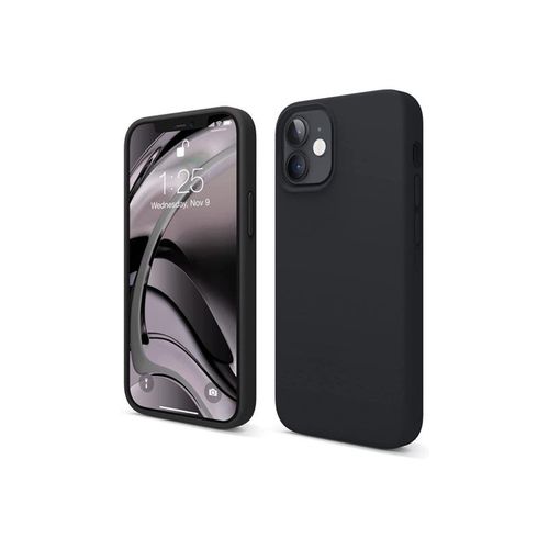 Jaym Classic - Coque De Protection Pour Tlphone Portable - Microfibre - Compatibilit Avec Magsafe - Silicone De Qualit Suprieure - Noir - Pour Apple Iphone 15