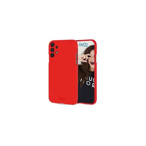 Jaym - Coque Silicone Soft Feeling Rouge Pour Samsung Galaxy A32 4g  Finition Silicone  Toucher Ultra Doux