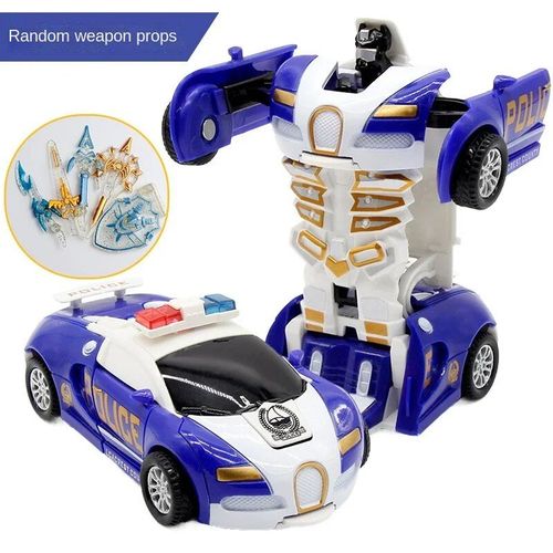 Jclb - Nouveau Style Mini 2 En 1 Anime Transformation Robot Mode