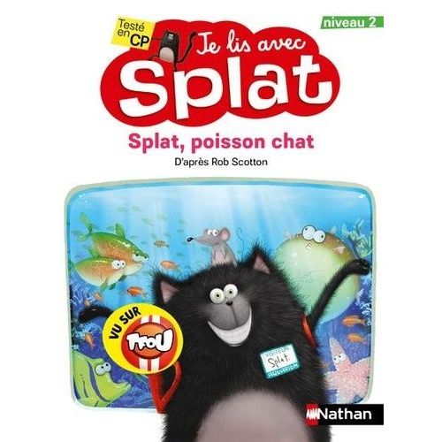 Splat, Poisson-Chat - Niveau 2    Format Poche 
