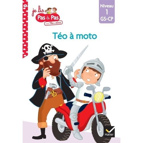 Je Lis Pas  Pas Avec To Et Nina - Tome 26 - To  Moto - Niveau 1 Gs-Cp    Format Poche 
