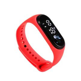 je Montre de sport num rique LED pour enfants bracelet en silicone ultra l ger bracelet pour gar ons et filles femmes et hommes 25cm