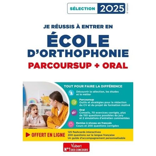 Je Russis Mon Entre En cole D'orthophonie - Parcoursup Et Oral    Format Grand Format 