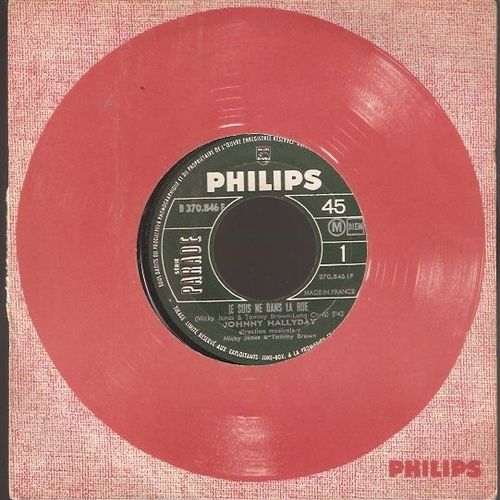 Je Suis Ne Dans La Rue / Viens - Johnny Hallyday