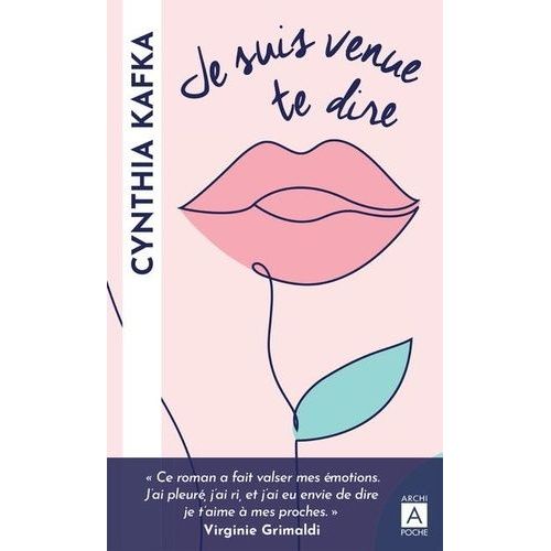 Je Suis Venue Te Dire    Format Poche 