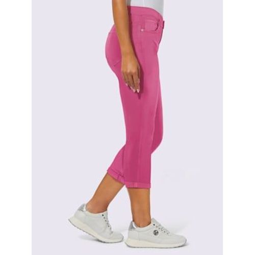 Jean 5 Poches Mlange De Cotons Agrable  Porter - Creation L - Fuchsia