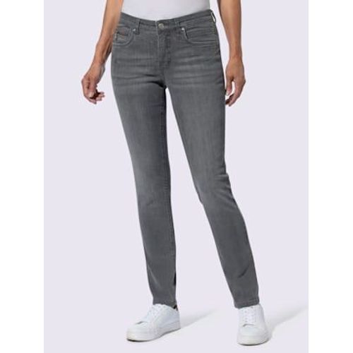 Jean 5 Poches Qualit Coton Doux Sur La Peau - Collection L - Gris Pierre-Gris-Denim