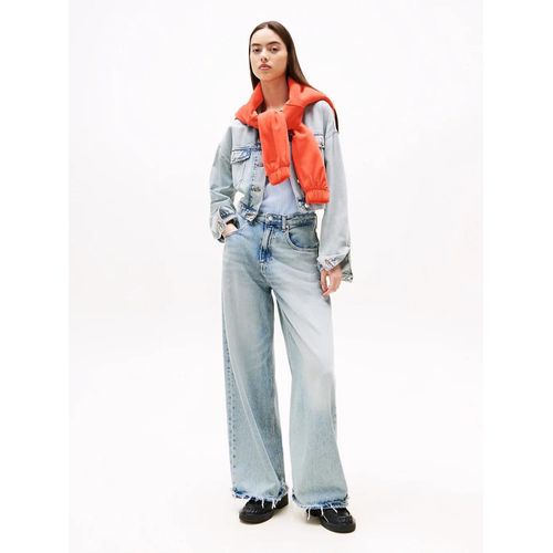 Jean Ample Charlie Taille Mi-Haute Charlie Mr Loose Wd Rehem Bi6012/Denim Light - 30-30