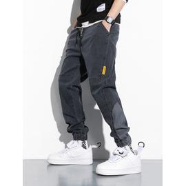 Jean Baggy pour hommes Streetwear en coton extensible Denim