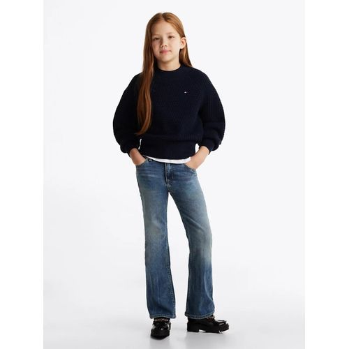 Jean Bootcut vas Vintage  Effet Dlav Flare Vintage/Blue - 164 Cm