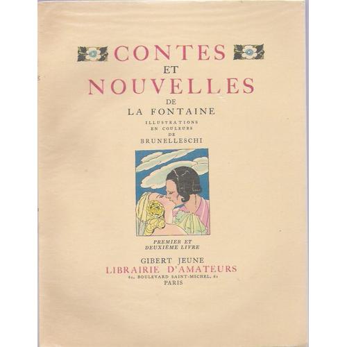 Contes Et Nouvelles   -  En 2 Volumes   de jean de la fontaine  Format Broch 