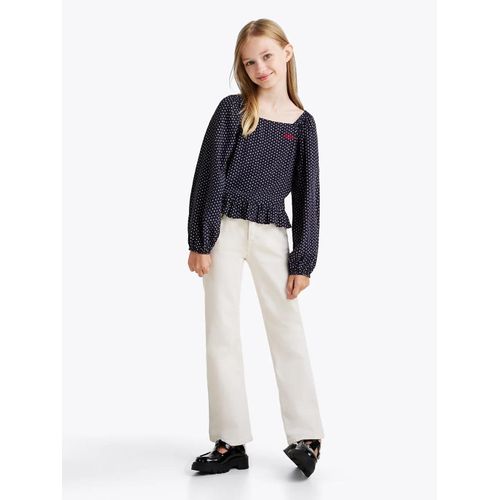 Jean vas Flare Ecru/Ecru - 110 Cm