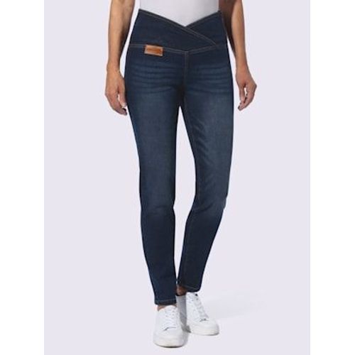 Jean Extensible Qualit Coton Doux Sur La Peau - Collection L - Bleu Fonc