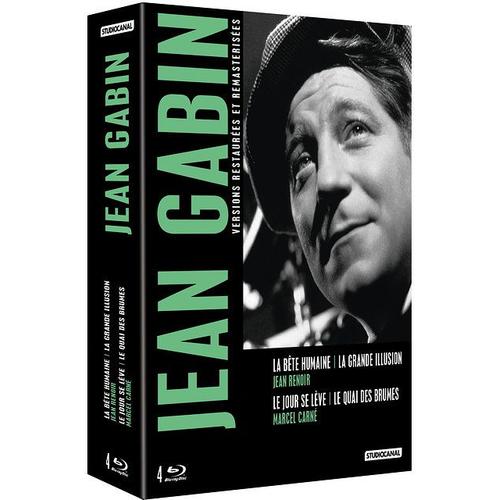 Jean Gabin - Coffret : La Bte Humaine + La Grande Illusion + Le Jour Se Lve + Le Quai Des Brumes - Pack - Blu-Ray de Jean Renoir