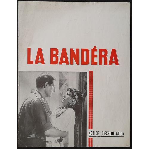 Jean Gabin * La Bandra * Film 1935 Julien Duvivier - Livret De Cinma 31x24 Cm * 8 Pages * Avec Jean Gabin ; Robert Le Vigan ; Annabella - Dossier De Presse Notice D'exploitation