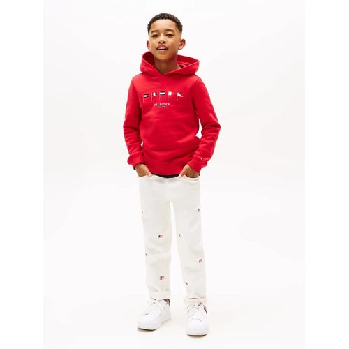 Jean Hilfiger Flag Blanc  Drapeaux Brods Archive Critter/Critter - 104 Cm