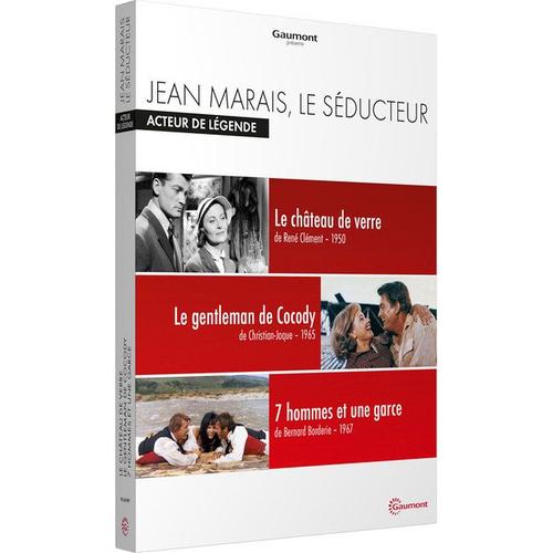 Jean Marais, Le Sducteur - Acteur De Lgende : Le Chteau De Verre + Le Gentleman De Cocody + 7 Hommes Et Une Garce de Ren Clment