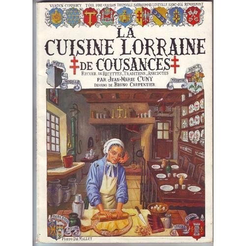 La Cuisine Lorraine De Cousances - Littérature | Rakuten