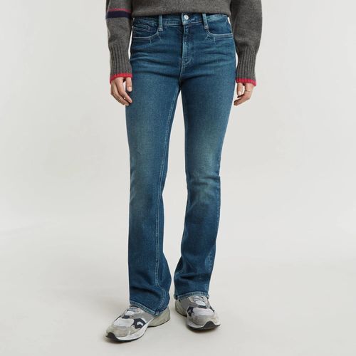 Jean Noxer Bootcut - Bleu Moyen - Femmes