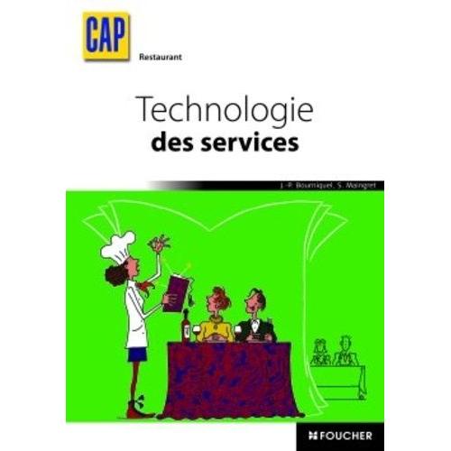 Technologie Des Services Cap Restaurant   de Bourniquel Jean-Paul  Format Broch 