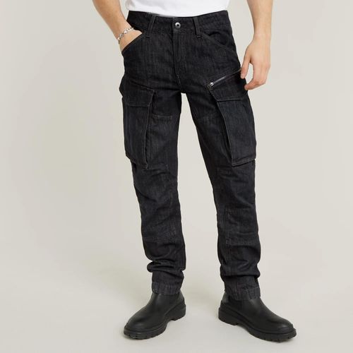 Jean Rovic Zip 3d Regular Tapered Denim - Noir - Hommes