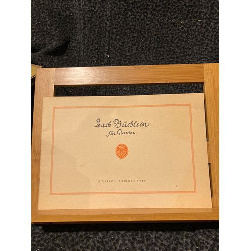 Jean-Sbastien Bach Bchlein Fr Clavier Partition d. Schott